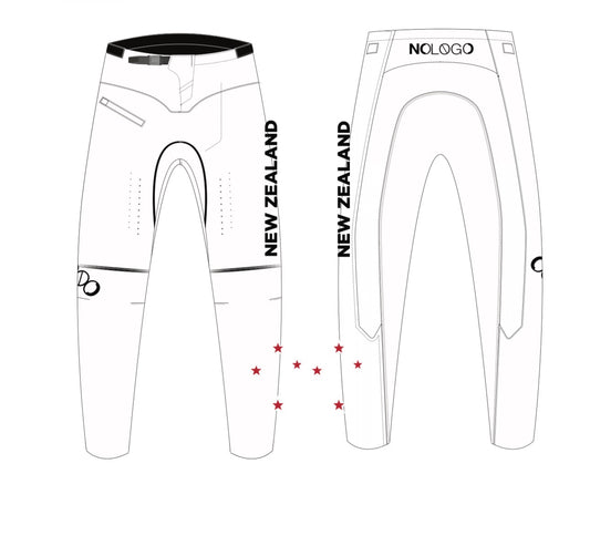 New Zealand Worlds Racer Pant White